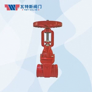 Z81X Series Resilient Seat Seal Groove Rising Stem Gate Valve 1