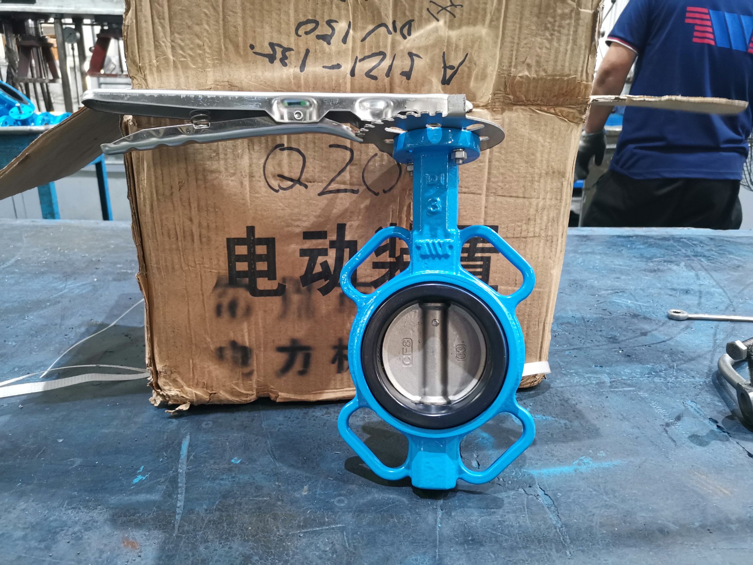 China 4 inch victaulic butterfly valve manufacturer 