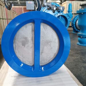 wafer dual plate check valve