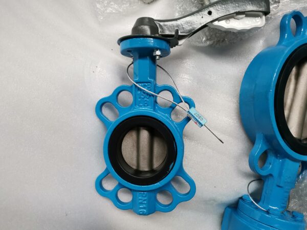 China wafer butterfly valve DN100