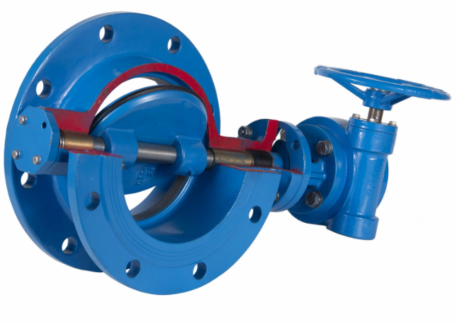 Double Flange Eccentric Butterfly Valve
