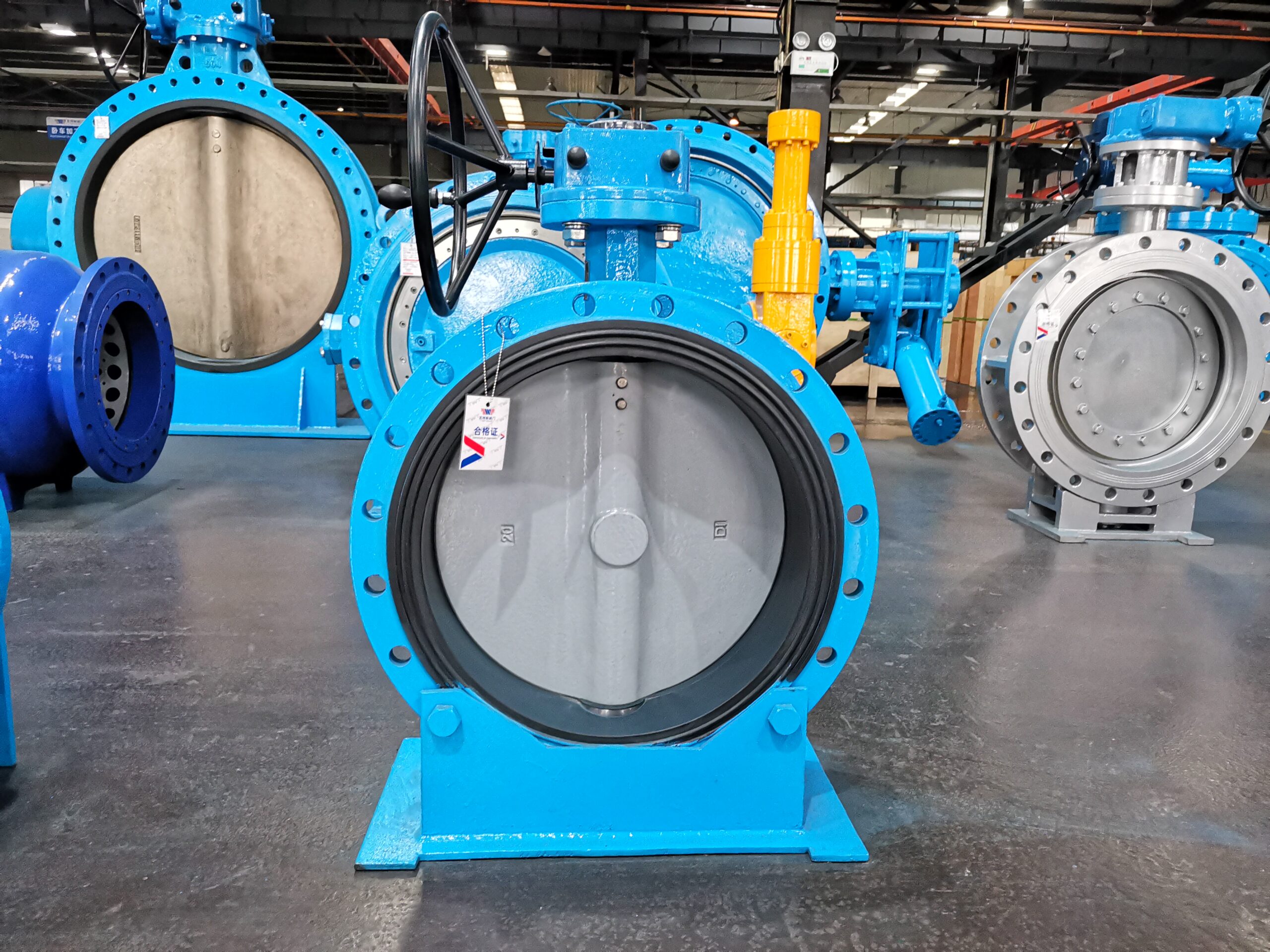 China electric pneumatic butterfly valves
